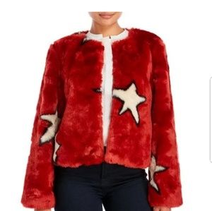 Alphamoment faux fur coat